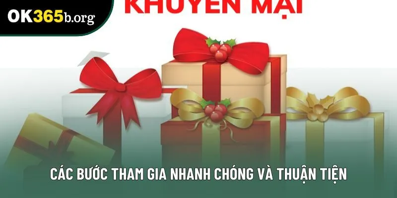 Các bước tham gia nhanh chóng và thuận tiện